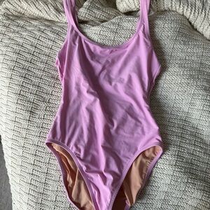 J Crew pink one piece swimsuit